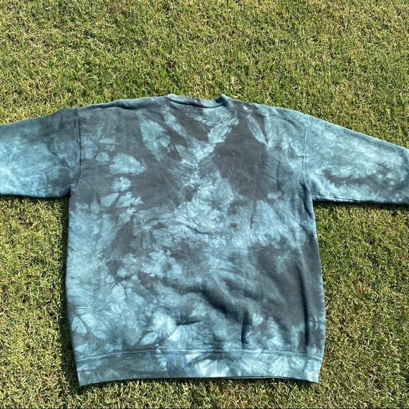 Vintage 80’s-90’s tie die horse art work crewneck - Picture 2 of 6